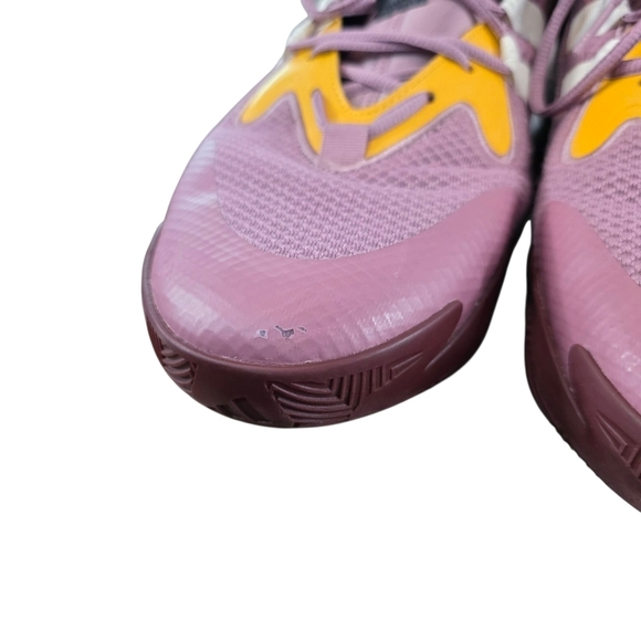 Adidas BYW Select Orchid Purple Yellow Men\'s Size 14 Basketball Shoes IE9304 main image 5